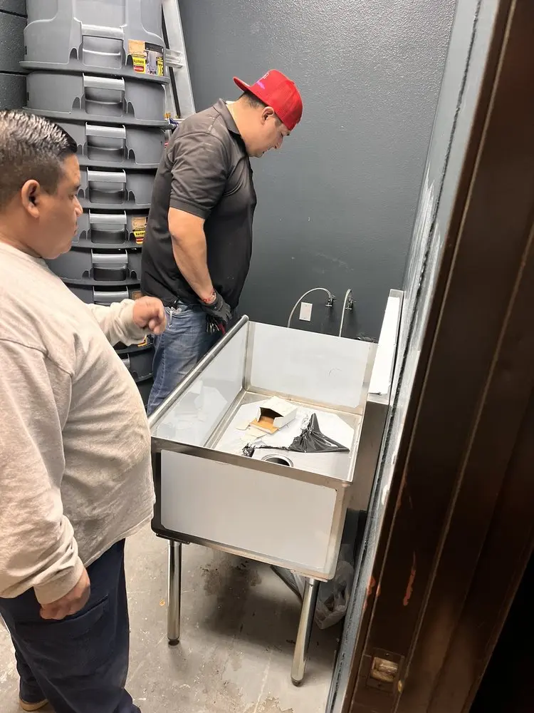 Commercial plumbing and sink installation in Sierra Vista